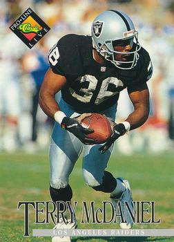 Terry McDaniel Los Angeles Raiders 1994 Pro Line Live NFL #67